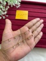 Beautiful charm design Golden Anklet🌟23cm design 5cm extension hoop 28cm total length kindly mention your size while order