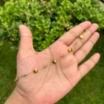 Beautiful bead design Golden bracelet✨