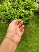 Beautiful bead design Golden bracelet✨ - Image 2