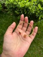 Beautiful Ruby stone Adjustable Open Bangle✨♥️ - Image 2