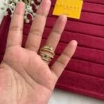 Beautiful big statement Golden Ring