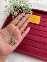 Beautiful heart design Rosegold pendant set✨ - Image 2