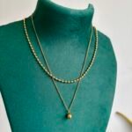 Beautiful Double layer Golden Necklace ✨